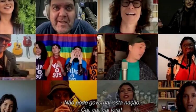 Vídeo artistas lançam clipe em ato por impeachment de Bolsonaro