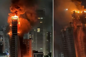 Incêndio em Recife(Reprodução)
