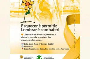 Ações marcam o dia D de enfrentamento a violência sexual infantil no Piauí(Reprodução)