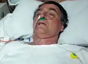 Jair Bolsonaro internado em hospital.