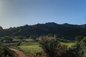 Vista da Serra das Confusões na comunidade Barreiro, em Guaribas(Renato Rodrigues/Pensar Piauí)