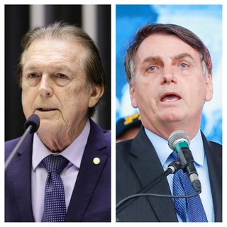Luciano Bivar e Jair Bolsonaro