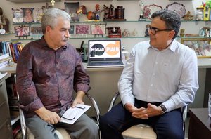 Luiz Ayrton concede entrevista ao pensarpiaui(Manoel Eduardo)