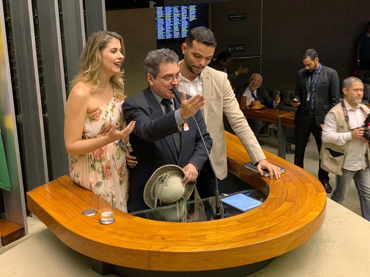 Soraia Castelo Branco, João Claudio Moreno e Flávio Moura