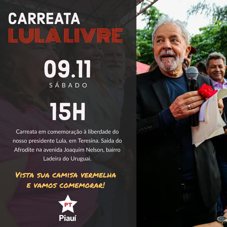 Carreta Lula Livre