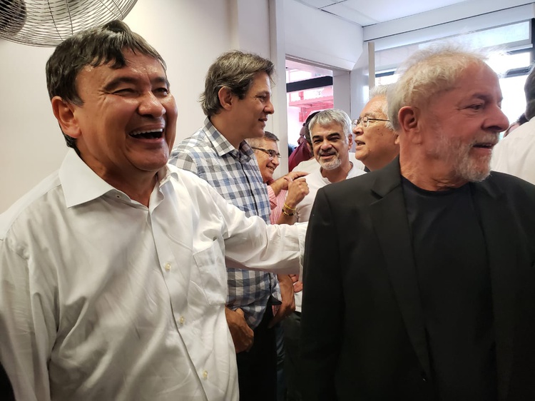 Wellington Dias encontra Lula em São Paulo