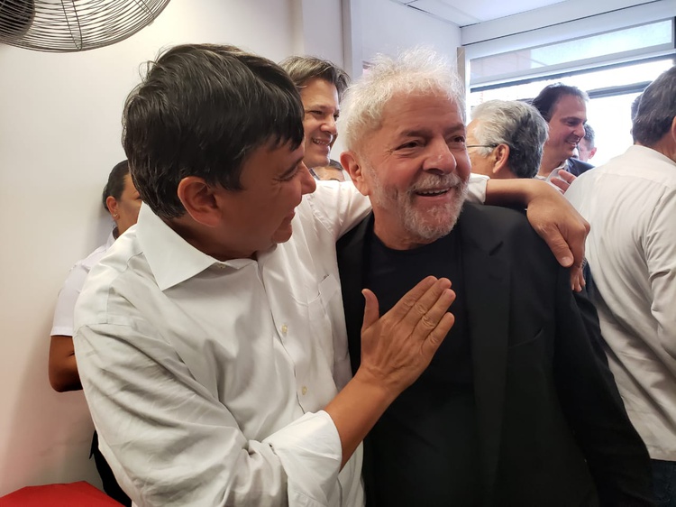 Wellington e Lula no ABC Paulista