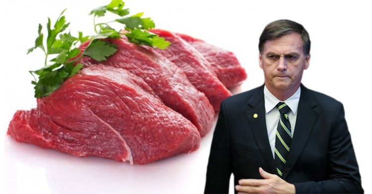 Enquanto Bolsonaro cruza os braços, preço da carne dispara