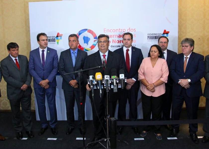 Governadores do Nordeste assinam documento cobrando investigação de membros do judiciário e do MP