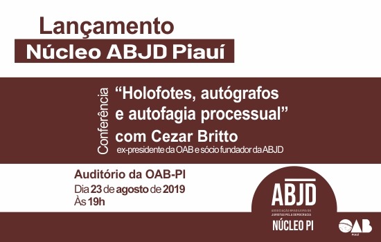 "Juristas pela Democracia" criam núcleo no Piauí