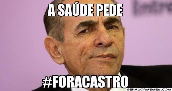 Marcelo Castro na berlinda