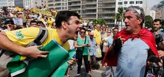 Os "camisa vermelha" e os "camisa verde-amarela"