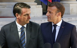 Presidentes da França e do Brasil