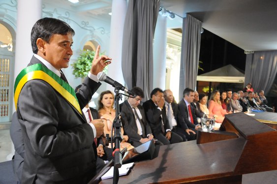 Wellington Dias é empossado para o seu quarto mandato