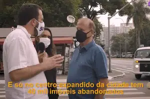 Boulos esclarece informações a eleitores em São Paulo(Reprodução Twitter)