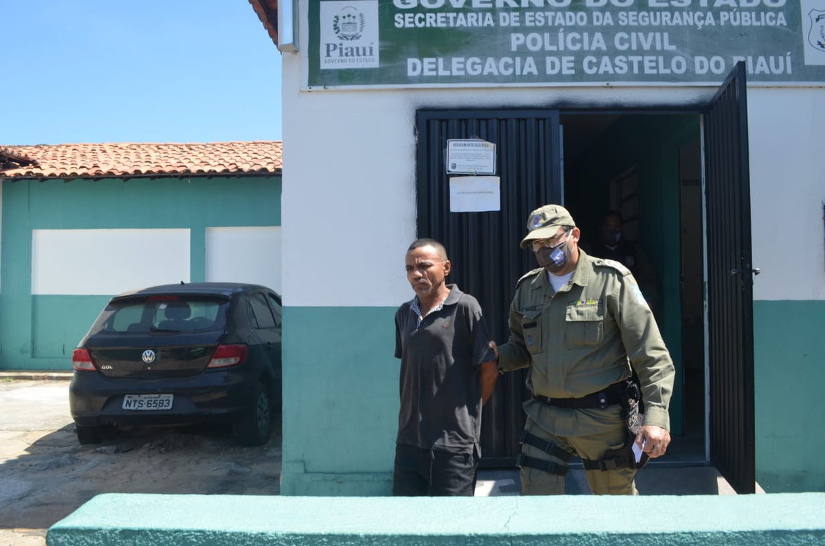 Evaldo 'Berear', de 40 anos, preso pelo crime de Feminicídio