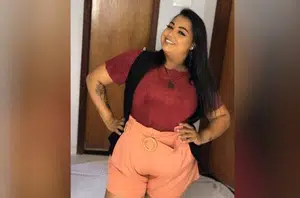 Fabiana Matos Rodrigues morreu baleada pela PM durante abordagem, em Inhumas(Reprodução/TV Anhanguera)