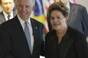 Joe Biden e Dilma(Exame)