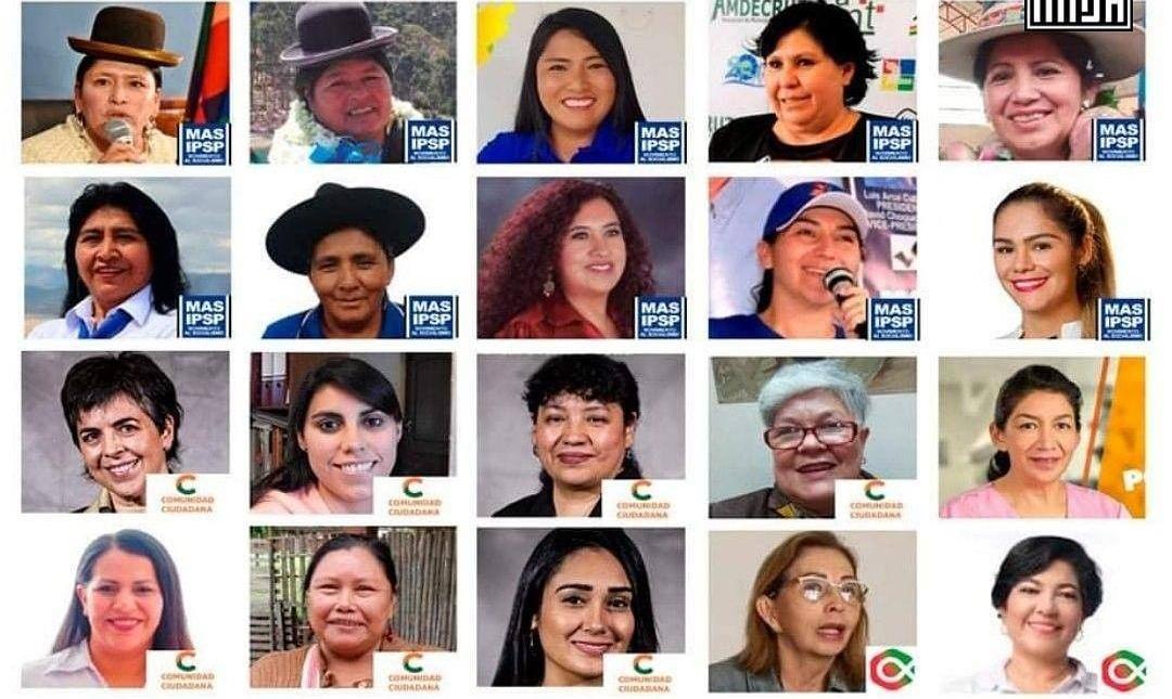 Mulheres da Bolívia batem recorde na eleição para o parlamento