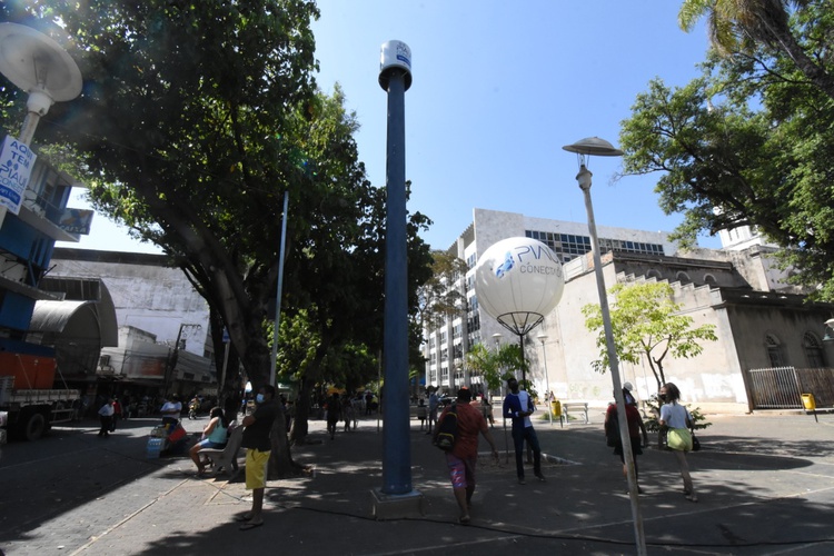 Praça Rio Branco, no Centro de Teresina