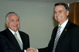 Temer e Bolsonaro(Agência Brasil)
