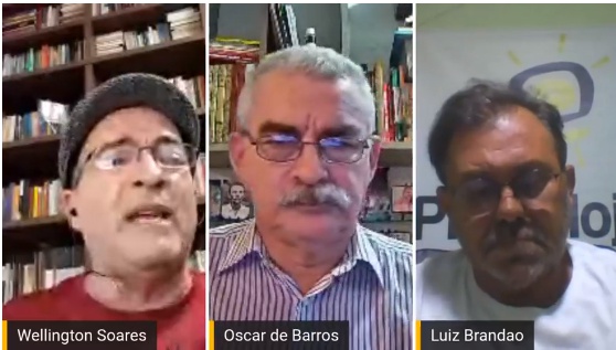 Wellington Soares, Oscar de Barros, Luiz Brandão