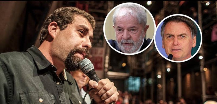 Boulos, Lula e Bolsonaro