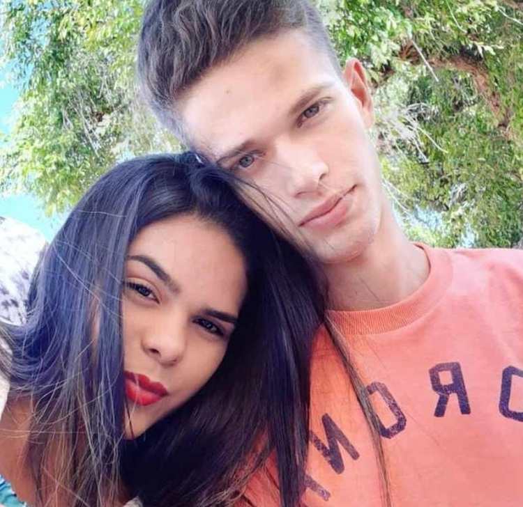 Gabriella Nascimento de Góis, de 19 anos, e João Vitor Lima da Silva, de 21, morreram em acidente