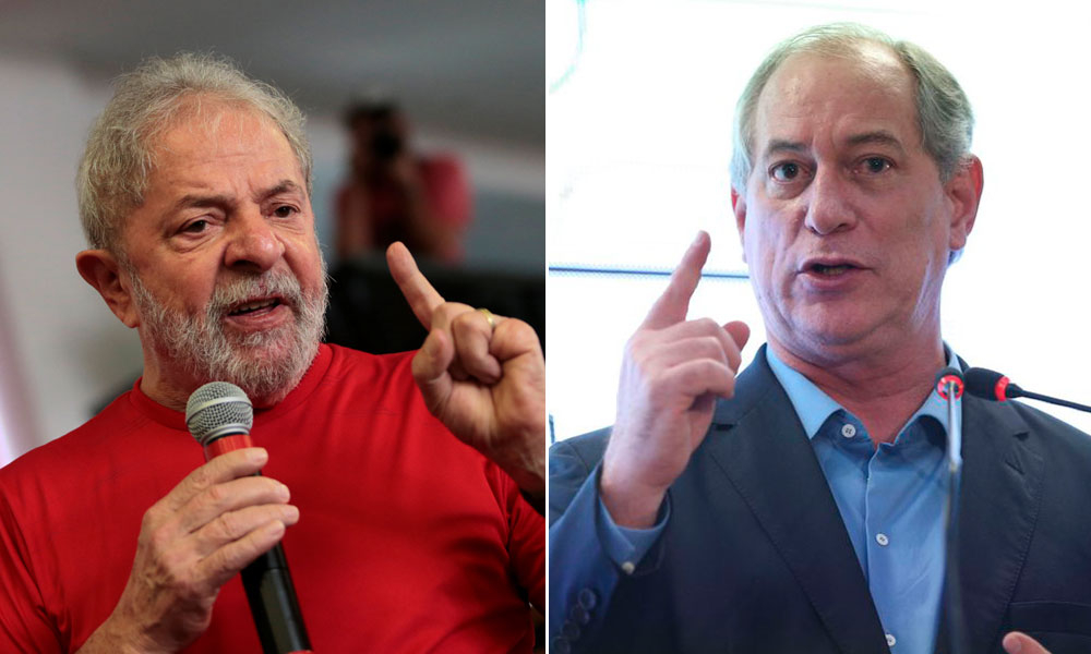 Lula vence Ciro Gomes no Ceará, diz pesquisa