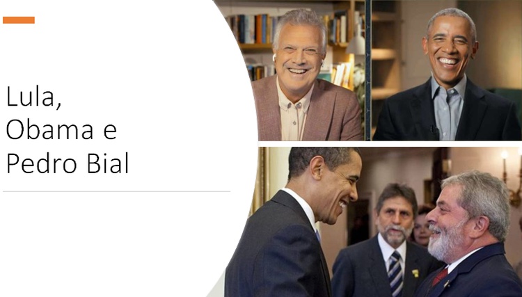 Lula, Obama e Bial