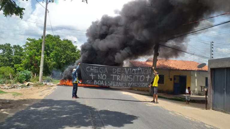 Moradores da avenida Boa Esperança exigem mais segurança