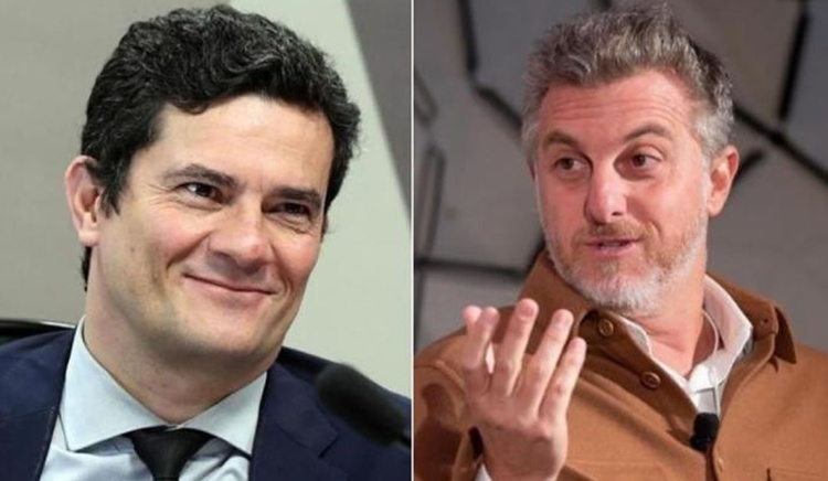 Sérgio Moro e Luciano Huck