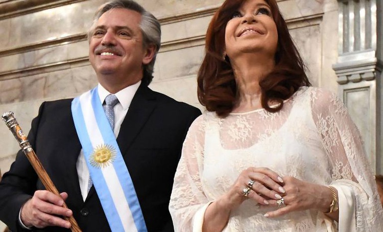 Alberto Fernández e Cristina Kirchner