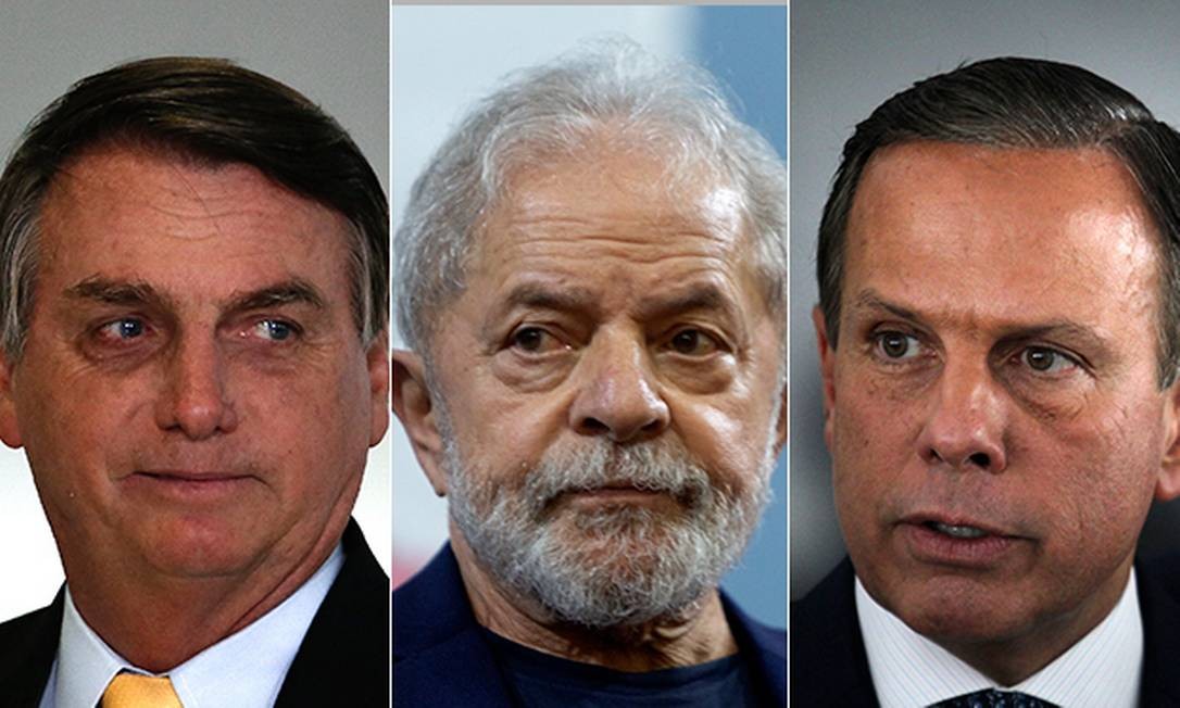 Bolsonaro prefere Lula a João Dória para a presidência do Brasil