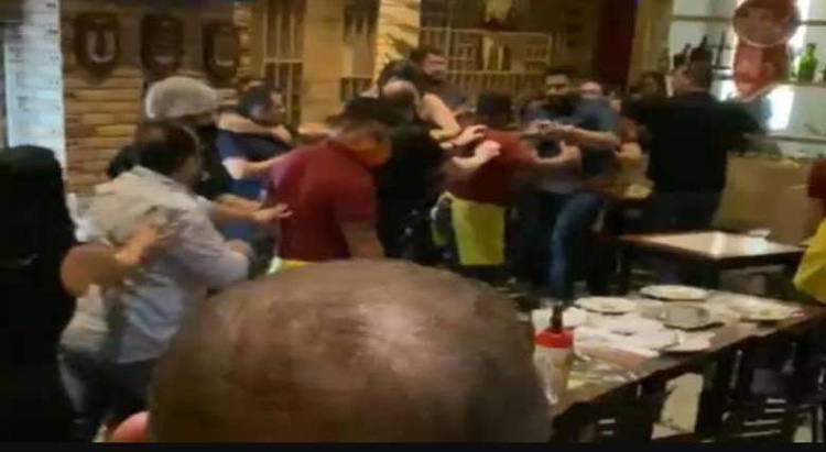 Briga na cachaçaria
