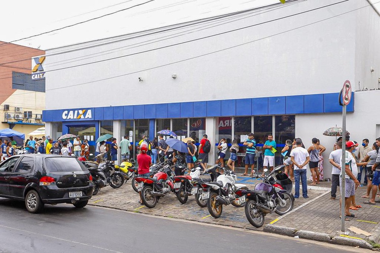 Caixa Econômica do bairro Dirceu