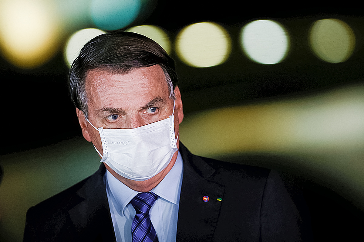 “Já estou vacinado”, diz Bolsonaro sobre vacinação contra a Covid-19