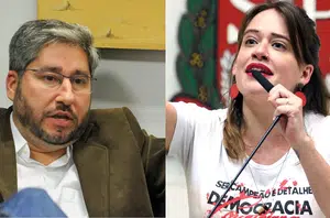 molestador e deputada Isa Penna(Rede Brasil Atual)
