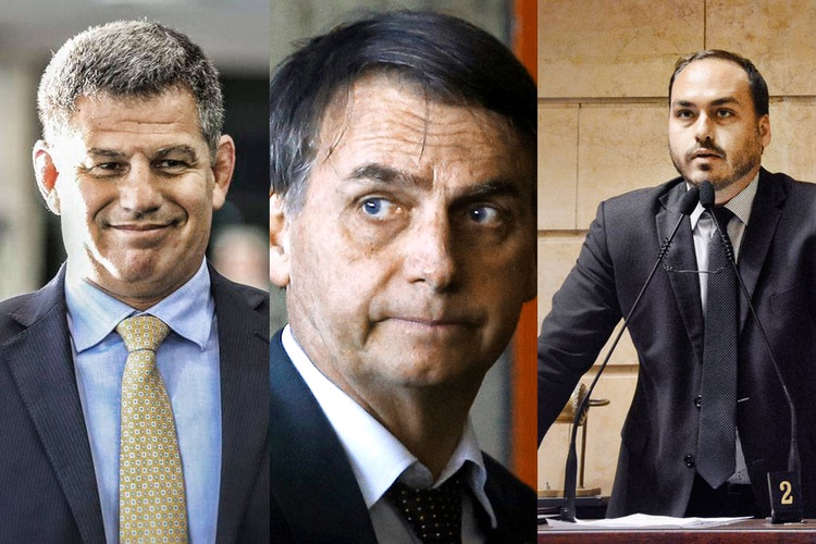 Bebiano, Bolsonaro e Carlos