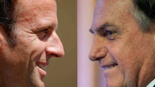 Novo round Macron x Bolsonaro: não mais Amazônia, agora, coronavírus