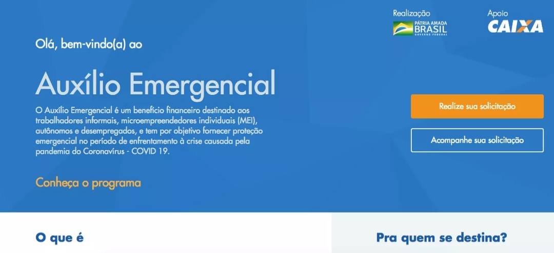 Auxílio Emergencial: pagamentos iniciam na quinta-feira, 09