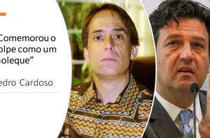 Pedro Cardoso e o Ministro Mandetta(Internet)