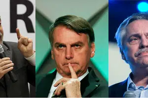 Lula, Bolsonaro e Fernandez(Exame)