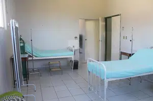 Espaço no Hospital Local Nilo Lima, exclusivo para pacientes com suspeita de Covid-19.(Prefeitura de Castelo do Piauí)