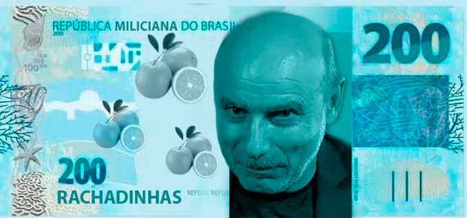 Governo anuncia nota de 200, internet lança 200 rachadinhas