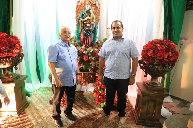 Deputado Federal Júlio César e o Deputado Estadual Georgiano Neto.