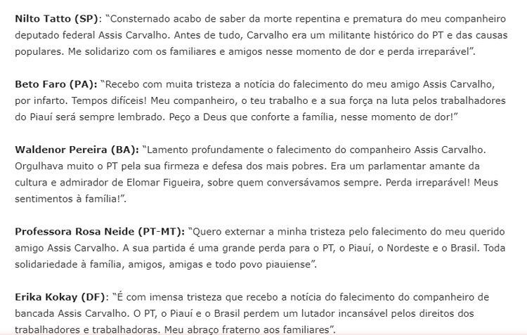 Deputados do PT