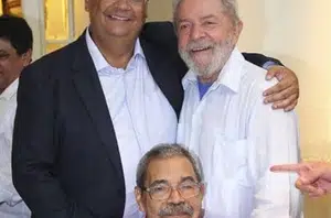 Flavio Dino, Lula, Manoel da Conceição(Facebook)