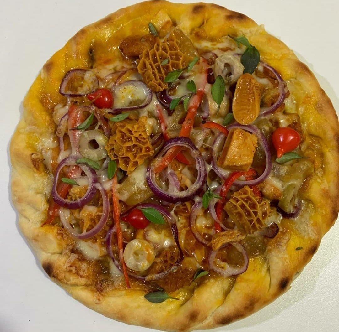 Pizza de panelada do Piauí: você comeria?