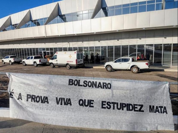 Recepção a Bolsonaro